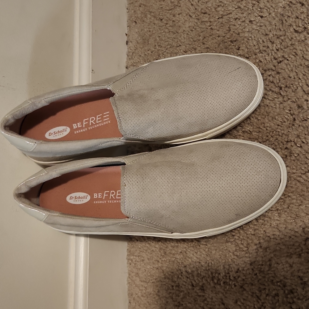 Dr Scholls Shoes Size 8.5, Greige